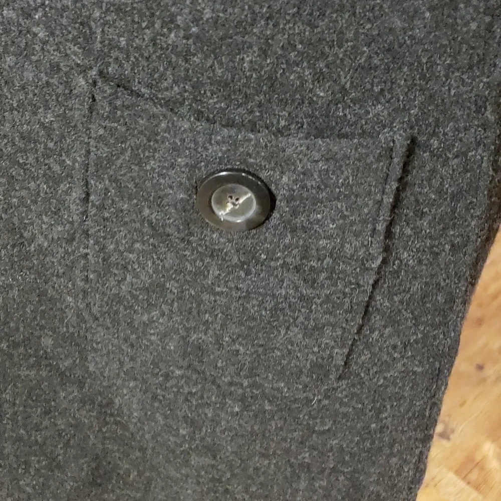 J crew wool blend 3/4 sleeve shift dress with pockets warm